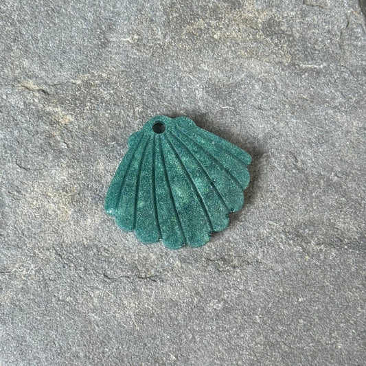 Médaille - Coquillage - Vert